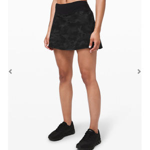 Lululemon Camo Pace Rival Skirt (Tall) 15"